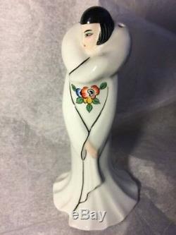 Rare Art Deco Goebel Porcelain Crafted Perfume Lamp Figurine