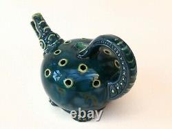 Rare Arts And Crafts Devon Longpark Grotesque Comical British Art Pottery Ewer