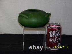 Rare-Cambridge Art Pottery Mission Arts & Crafts Mat Green Glaze Hanging Vase