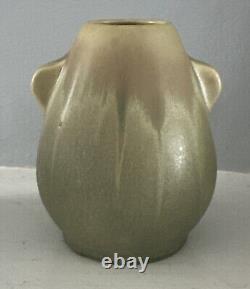 Rare Clifton Art Pottery 4 Crystalline Glaze Arts & Crafts Cabinet Vase #135