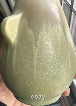 Rare Clifton Art Pottery 4 Crystalline Glaze Arts & Crafts Cabinet Vase #135