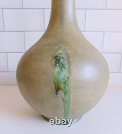 Rare Clifton Art Pottery Crystalline Glaze Arts & Crafts Era 1906 Vase