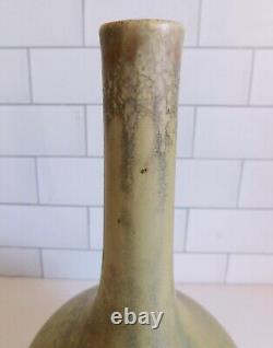 Rare Clifton Art Pottery Crystalline Glaze Arts & Crafts Era 1906 Vase