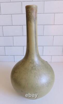 Rare Clifton Art Pottery Crystalline Glaze Arts & Crafts Era 1906 Vase