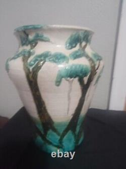 Rare Defourneaux pottery Vase