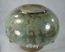 Rare FULPER Pottery CUCUMBER CRYSTALLINE Glaze Signed Arts & Crafts Vase 1916