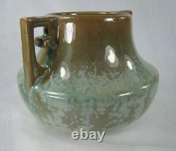 Rare FULPER Pottery CUCUMBER CRYSTALLINE Glaze Signed Arts & Crafts Vase 1916