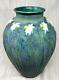 Rare Large Jemerick Studio Pottery Arts And Crafts Matte Green Jonquil Vase