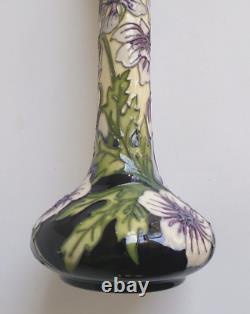 Rare Moorcroft Pottery Hand Crafted Trial Bulbous Low Shouldered Vase 8 Tall