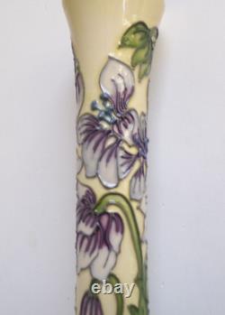 Rare Moorcroft Pottery Hand Crafted Trial Bulbous Low Shouldered Vase 8 Tall