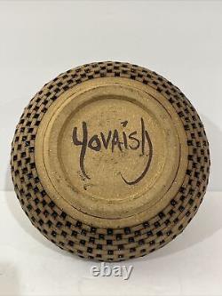 Rare WALTER YOVAISH Arts & Crafts Style Studio Pottery BOWL, Pot 7 D