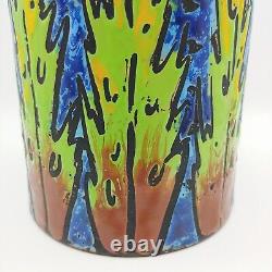 Raymor Alvino Bagni Italian Pottery Jug Vase 9 Large vtg 50s Mid Century MCM