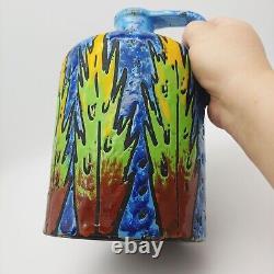 Raymor Alvino Bagni Italian Pottery Jug Vase 9 Large vtg 50s Mid Century MCM