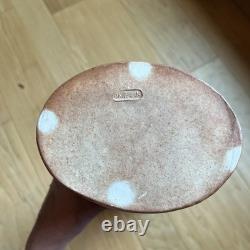 Ron Philbeck Pottery Large Cylinder Vase, Arts and Crafts Style