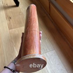 Ron Philbeck Pottery Large Cylinder Vase, Arts and Crafts Style