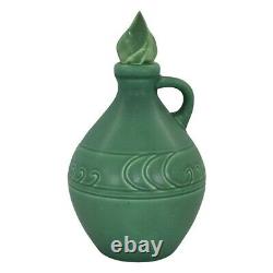 Rookwood 1903 Antique Arts And Crafts Pottery Matte Green Z Line Jug 273D