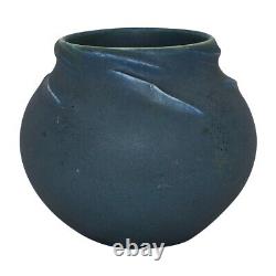 Rookwood 1907 Antique Arts And Crafts Pottery Matte Blue Vase 911E (Duell)