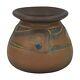 Rookwood 1912 Carved Brown Ombroso Antique Arts And Crafts Pottery Vase 354 Todd