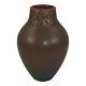 Rookwood 1913 Arts And Crafts Pottery Brown And Blue Ceramic Vase 933d Hentschel