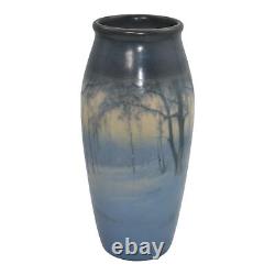 Rookwood 1913 Arts & Crafts Pottery Scenic Vellum Ceramic Vase 1121 Rothenbusch