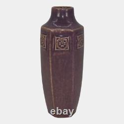 Rookwood 1914 Vintage Arts And Crafts Pottery Purple Ceramic Vase 1812