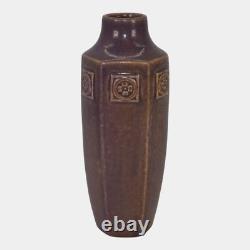 Rookwood 1914 Vintage Arts And Crafts Pottery Purple Ceramic Vase 1812