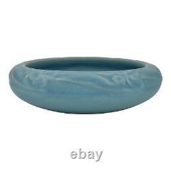Rookwood 1916 Vintage Arts And Crafts Pottery Matte Blue Ceramic Bowl 1700