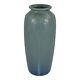 Rookwood 1921 Arts And Crafts Pottery Mottled Matte Blue Green Ceramic Vase 2393
