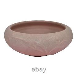 Rookwood 1921 Vintage Arts And Crafts Pottery Green Over Rose Ceramic Bowl 2169