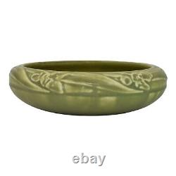 Rookwood 1921 Vintage Arts And Crafts Pottery Matte Green Ceramic Bowl 1700