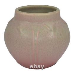 Rookwood 1921 Vintage Arts And Crafts Pottery Matte Green Rose Ceramic Vase 2092