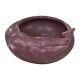 Rookwood 1922 Antique Arts And Crafts Pottery Matte Purple Nude Bowl 2596
