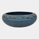 Rookwood 1926 Vintage Arts And Crafts Pottery Blue Leaf Band Bowl 2153