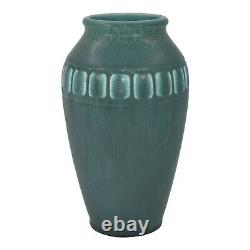 Rookwood 1927 Vintage Arts And Crafts Pottery Green Ceramic Vase 2312