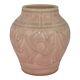 Rookwood 1927 Vintage Arts And Crafts Pottery Matte Pink Ceramic Vase 2874