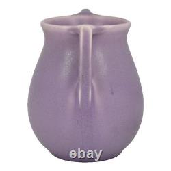 Rookwood 1930 Vintage Arts And Crafts Pottery Matte Purple Ceramic Vase 63
