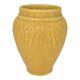 Rookwood 1930 Vintage Arts And Crafts Pottery Matte Yellow Ceramic Vase 2207