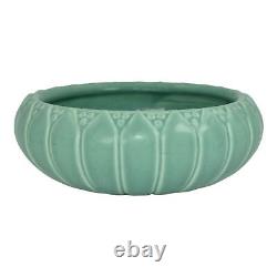 Rookwood 1931 Vintage Arts And Crafts Pottery Matte Green Ceramic Bowl 2146