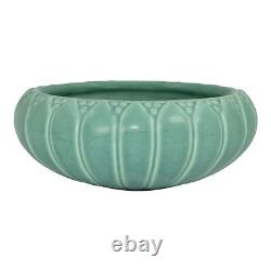 Rookwood 1931 Vintage Arts And Crafts Pottery Matte Green Ceramic Bowl 2146