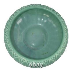 Rookwood 1931 Vintage Arts And Crafts Pottery Matte Green Ceramic Bowl 2146