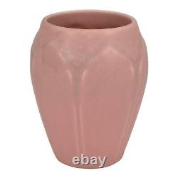 Rookwood 1931 Vintage Arts And Crafts Pottery Matte Pink Flower Vase 2090