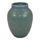 Rookwood 1931 Vintage Arts And Crafts Pottery Mottled Matte Blue Green Vase 2854