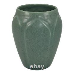 Rookwood 1934 Arts And Crafts Pottery Mottled Blue Green Ceramic Vase 2090