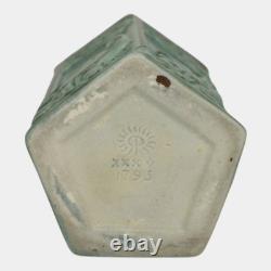 Rookwood 1935 Vintage Arts And Crafts Pottery Green Ceramic Crow Rook Vase 1795
