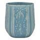 Rookwood 1937 Vintage Arts And Crafts Pottery Blue Ceramic Flower Vase 6107