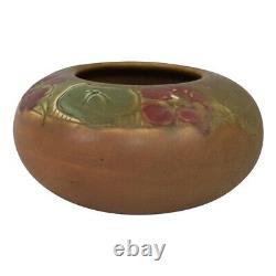 Rookwood Art Pottery 1905 Brown Carved Arts and Crafts Bowl 214B (Fechheimer)