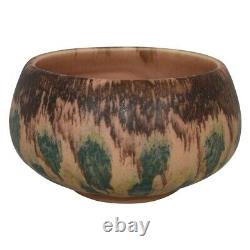 Rookwood Art Pottery 1921 Brown Matte Glaze Arts and Crafts Bowl 842 (Hentschel)