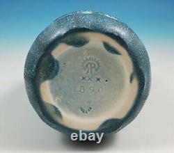 Rookwood Art Pottery 1930 Arts Craft Swan Vase 1890 Mottled Blue Glaze Sarah Sax