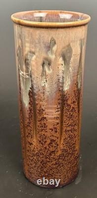 Rookwood Art Pottery 1932 Glaze Effect 8 t Vase Arts Crafts Unusual JDW Thrown