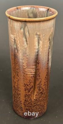 Rookwood Art Pottery 1932 Glaze Effect 8 t Vase Arts Crafts Unusual JDW Thrown